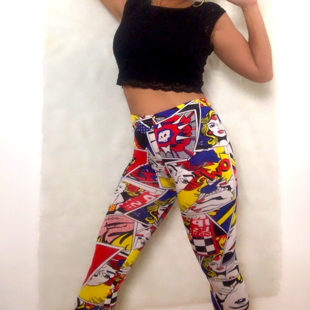 Comic Book Leggings